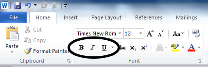 how to find italics in microsoft word